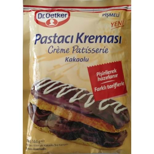 DR.OETKER PASTA KREMESI PASTACI KAKAOLU 144 GR PİŞMELİ
