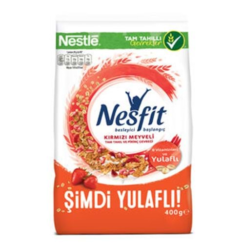 NESTLE NESFİT KIRMIZI MEYVE 400 GR