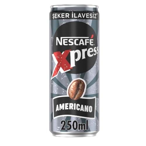 NESCAFE XPRESS ŞEKERSİZ AMERICANO 250 ML