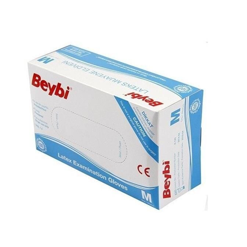LATEX ELDİVEN ORTA 100 LÜ BEYBİ BEYBİ