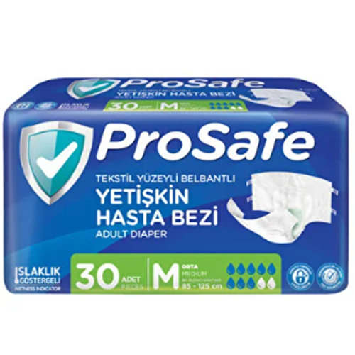 PROSAFE 30 LU BELBANTLI M YETİŞKİN HASTA BEZİ