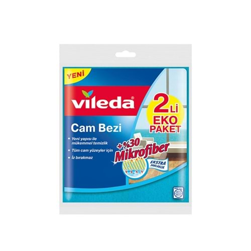 VİLEDA CAM BEZİ 2 Lİ