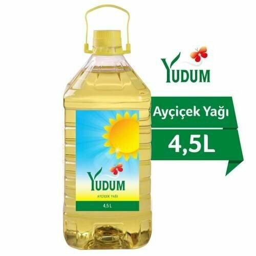 YUDUM AYÇİÇEK YAĞI 4.5 LT PET DAR AĞIZ