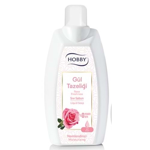 HOBBY 1.5 KG SIVI SABUN PREMİUM GÜL nemlendiricili