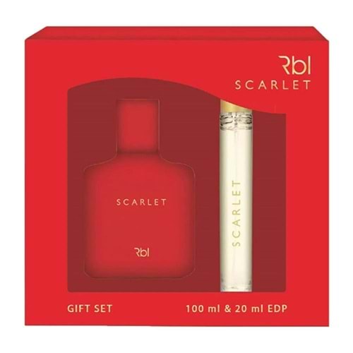 REBUL KOFRE BAYAN 100 EDT+20ML EDP KIRMIZI