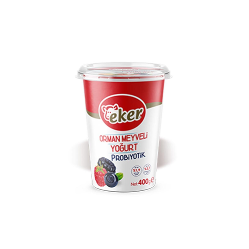 EKER PROBİYOTİK YOĞURT ORMAN MEYVELİ 400 GR