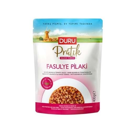 DURU PRATİK FASULYE PİLAKİ 400 GR