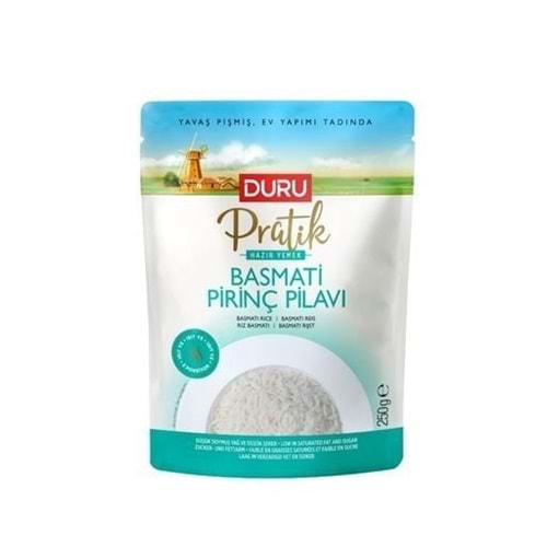 DURU PRATİK BASMATİ PİRİNÇ PİLAVI 250 GR