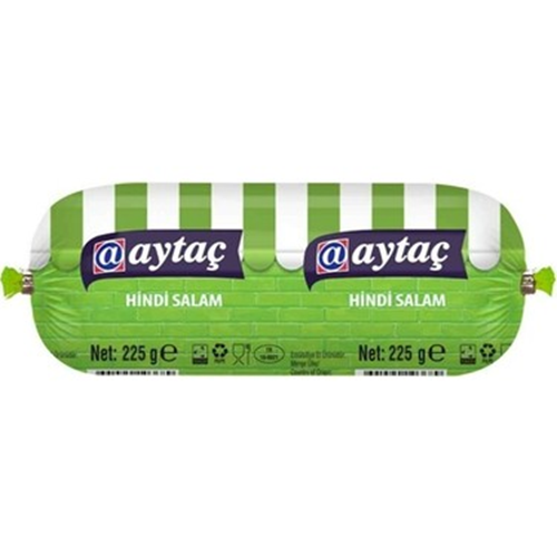 Aytaç HİNDİ FISTIKLI BATON Salam 500 GR