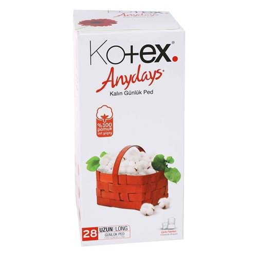 KOTEX ANYDAYS UZUN 28 Lİ (28*15)