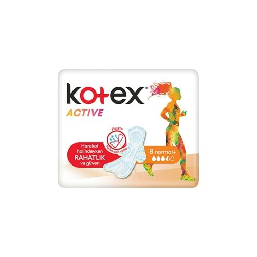 KOTEX ACTIVE SINGLE NORMAL (8X24)