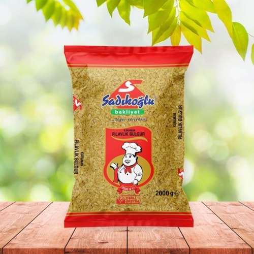 SADIKOĞLU 2 KG PİLAVLIK BULGUR