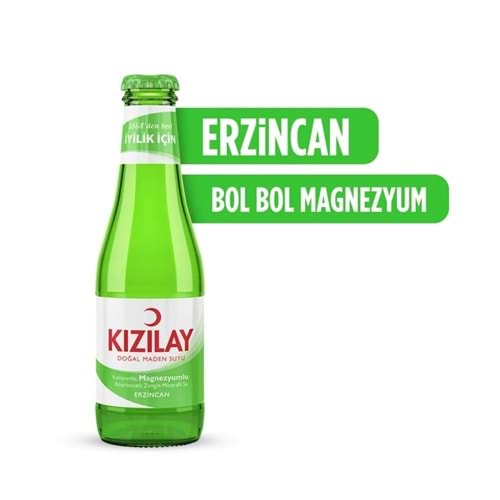 KIZILAY 200ML MADEN SUYU SADE ERZİNCAN