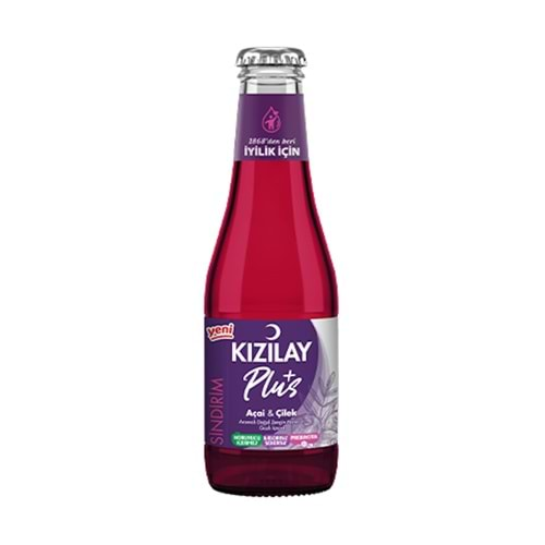 KIZILAY 200ML ASAİ ÇİLEK MADEN SUYU