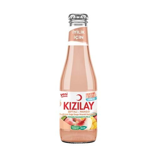 KIZILAY 200ML ŞEFTALİ MANGO MADEN SUYU