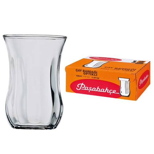 PAŞABAHÇE 42021 ÜSKÜDAR 12 Lİ ÇAY BARDAĞI OPTİK