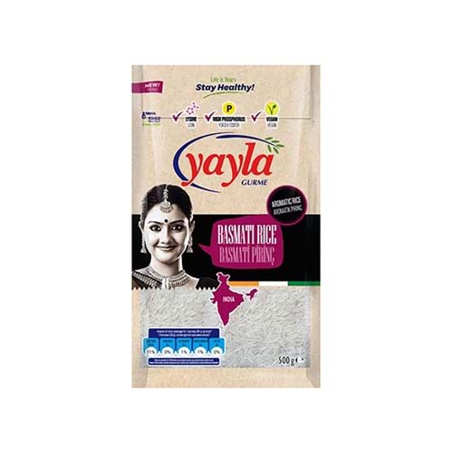 YAYLA BASMATİ PİRİNÇ 500 GR