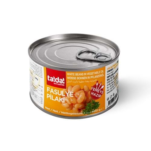 TADA FASULYE PİLAKİ 400 GR