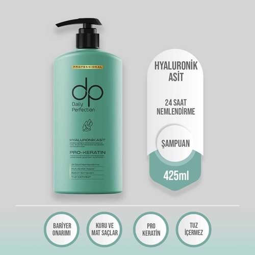 DP ŞAMPUAN TUZSUZ Hyaluronik Asit 425 ML