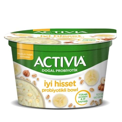 Danone Activia Muzlu & Yulaflı & Fındıklı Bowl 150 G
