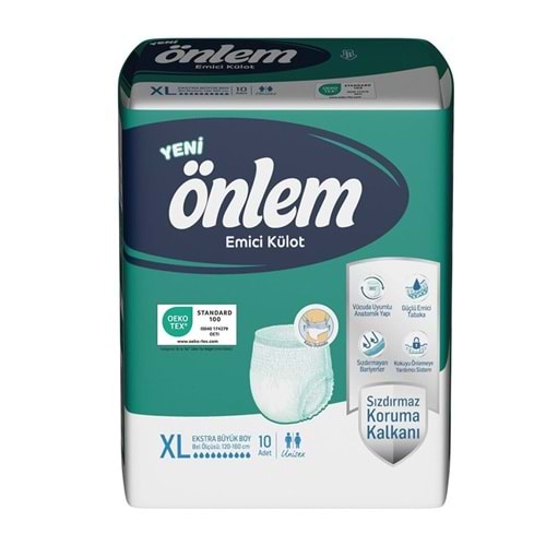 ÖNLEM HASTA BEZİ EMİCİ KÜLOT 10 LU EXTRA LARGE