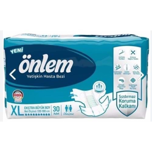 ÖNLEM HASTA BEZİ BEL BANDLI 30 LU EXTRA LARGE
