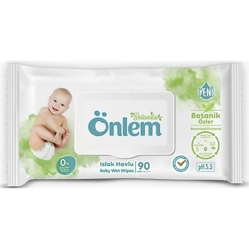 ÖNLEM ISLAK HAVLU BOTANİCA 90 LI