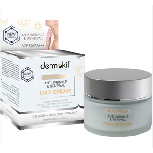 DERMOKİL Kırışıklık Karşıtı & Yenileyici Gündüz Kremi 50 ml