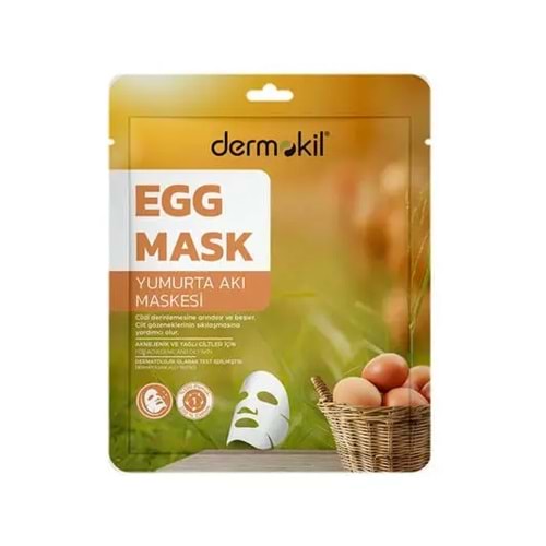Dermokil Yumurta Maskesi (Aknejenik ve Yağlı Ciltler için) 20 gr YENİ