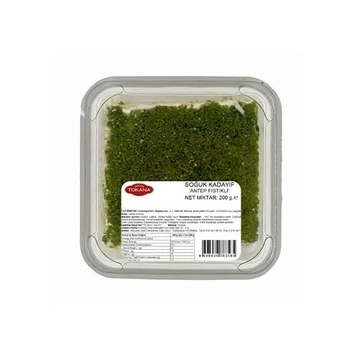 TOKANA SOĞUK KADAYIF FISTIKLI 200 GR