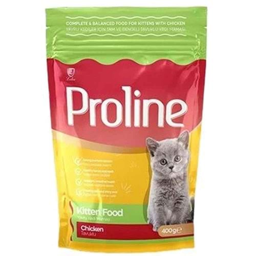 PROLİNE 400GR KEDİ MAMASI YAVRU TAVUKLU