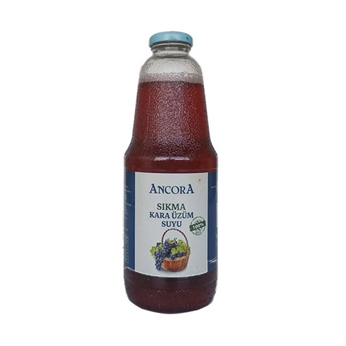 ANCORA 1LT %100 KARAÜZÜM SUYU MEYVE SUYU