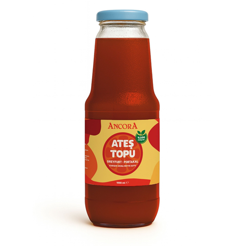 ANCORA 1LT %100 ATEŞ TOPU MEYVE SUYU