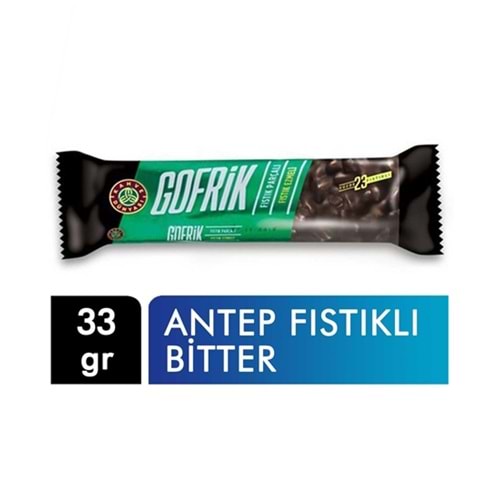 KAHVE DÜNYASI GOFRİK BİTTER ANTEP FISTIKLI 6X24X33GR