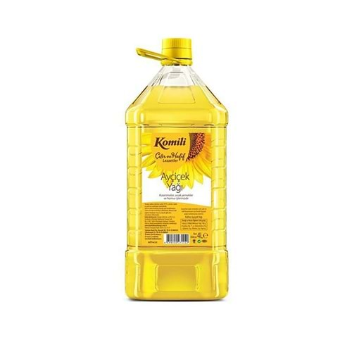 KOMİLİ AYÇİÇEK YAĞI 4 litre PET