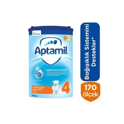 MİLUPA APTAMİL 4- 800 GR+ ISLAK HAVLU