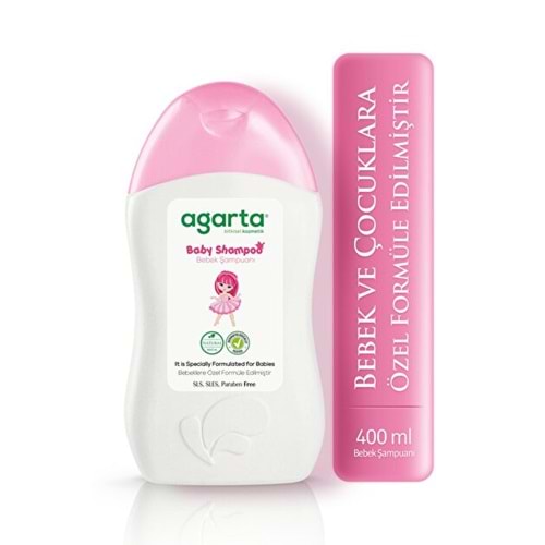 AGARTA BEBE ŞAMPUANI 400 ML KIZLAR