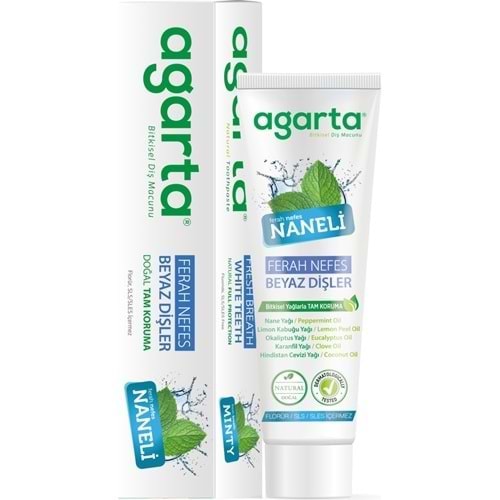 AGARTA DİŞ MACUNU NANE ÖZLÜ 100 ML