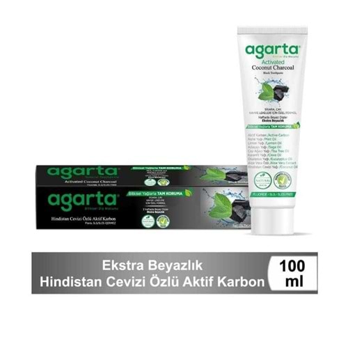 AGARTA DİŞ MACUNU KARBON 100 ML