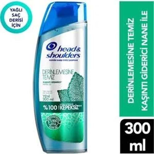 H&S ABS ŞAMPUAN 300ML DERİNLEMESİNE TEMİZLİK KAŞINTI ÖNLEYİCİ