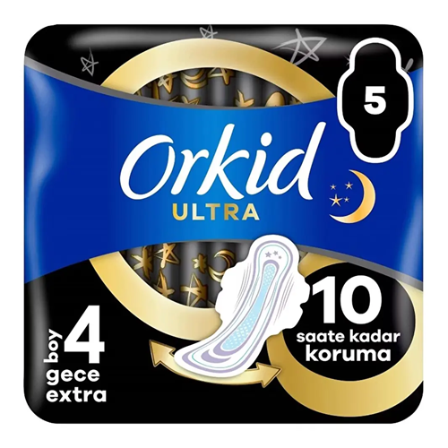 ORKİD ULTRA TEKLİ NO:4 GECE EXTRA 5 Lİ