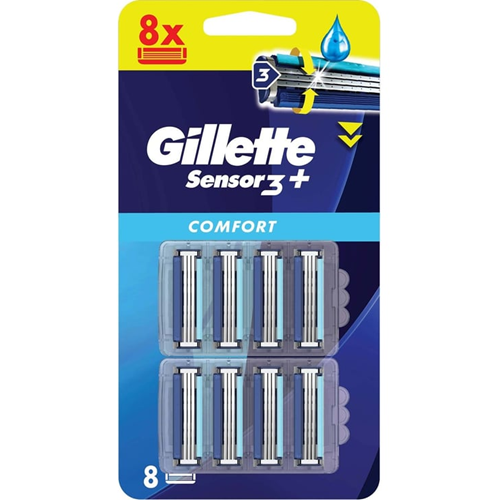 Gillette Sensor 3 Plus Comfort Yedek Bıçak 8li