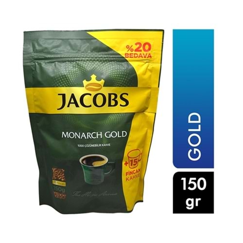 JACOBS MONARCH GOLD POŞET 150 GR