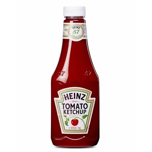Heinz Ketçap 875 ml 1 kg SQ*8
