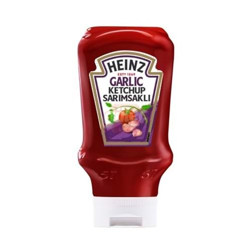 Heinz Sarimsakli Ketçap 400 ml 460 g*10 (New)