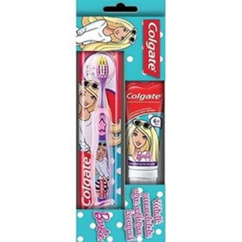 Colgate Barbie Diş Fırçası+75ml 5+ Diş Macunu