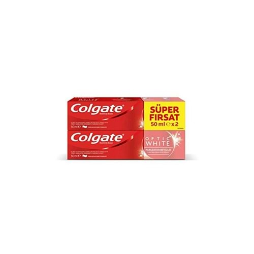 Colgate Optik White Diş Macunu 50 ml × 2