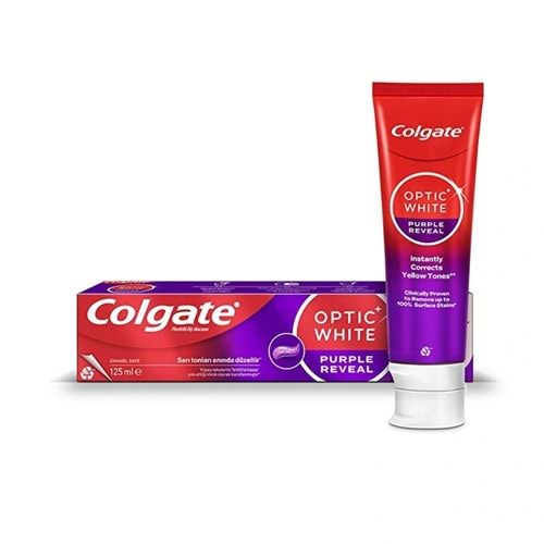 COLGATE OPTİK BEYAZ Purple Revea 125ML DİŞ MACUNU