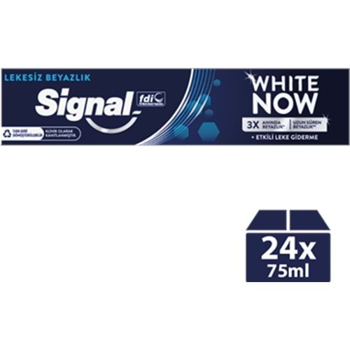 SİGNAL D.M.WHITE NOW lekesiz beyazlık 75 ML