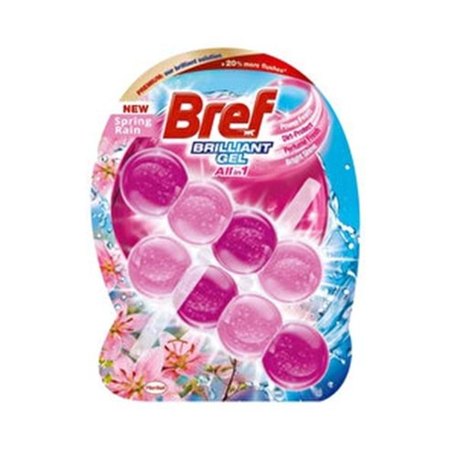 Bref Brilliant Jel ÇİÇEK Duopack 2x42gr